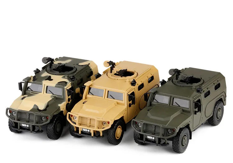 Высокая имитация 1:32 Сплав раздвижной русский бронированный автомобиль взрывозащищенный военная модель звуковой светильник автомобиль для детей игрушки