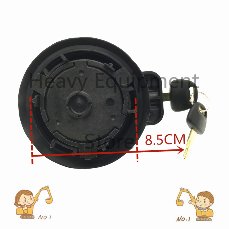Новая крышка дизельного топливного бака для Hitachi Zaxis ZAX60 70 200 210 240 360-5G FYA00010024
