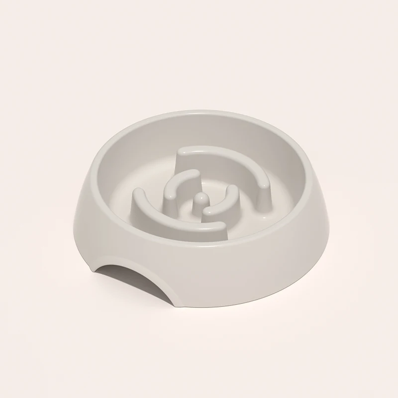 

Anti Tipping Dog Feeders Plastic Universal Health High Quality Slow Feeder Dog Bowl Puppy Comedero Perro Pet Accessories DK50DF