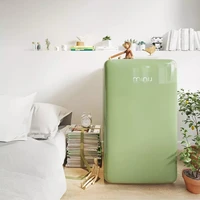 youpin mini retro refrigerator single door 121l refrigeration integrated household energy saving