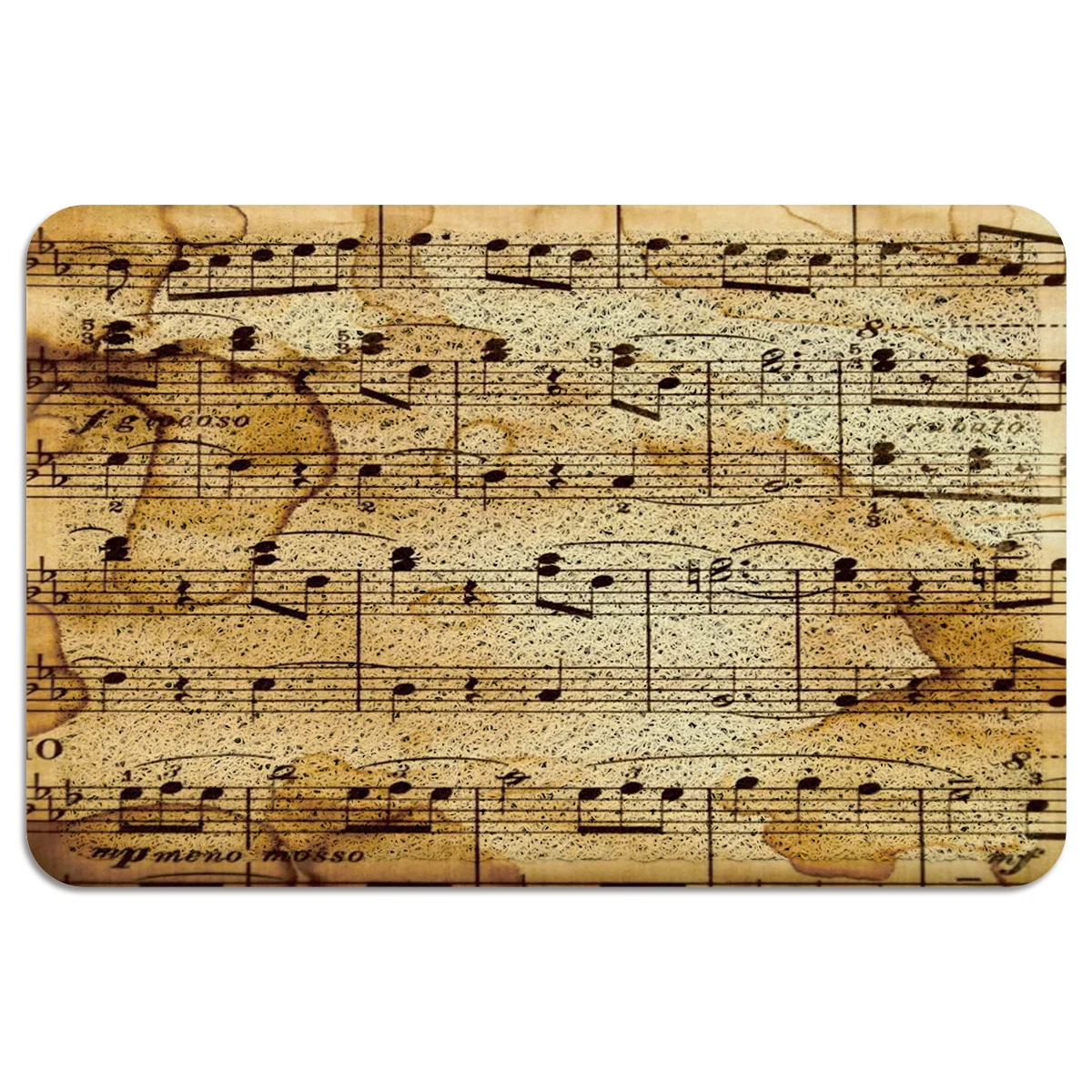 Музыкальные нотки коврики для входа домашние низкопрофильные напольные ковры