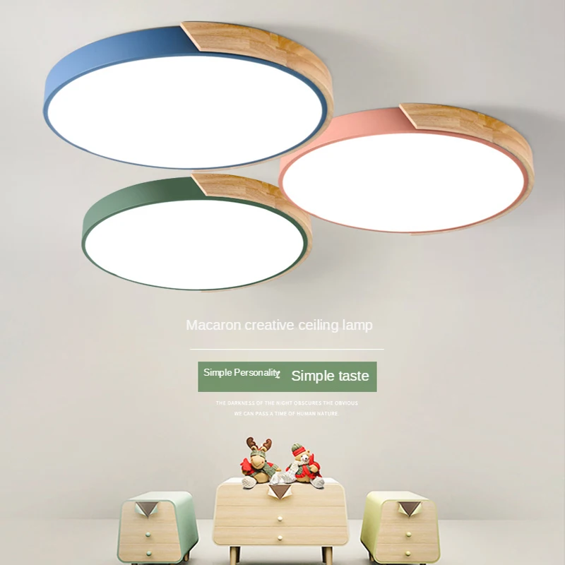 

LED Modern Acrylic Metal Frame Round Slim LED Ceiling Light LED Light Ceiling Light Restaurant Living Room Bedroom Ceiling Light