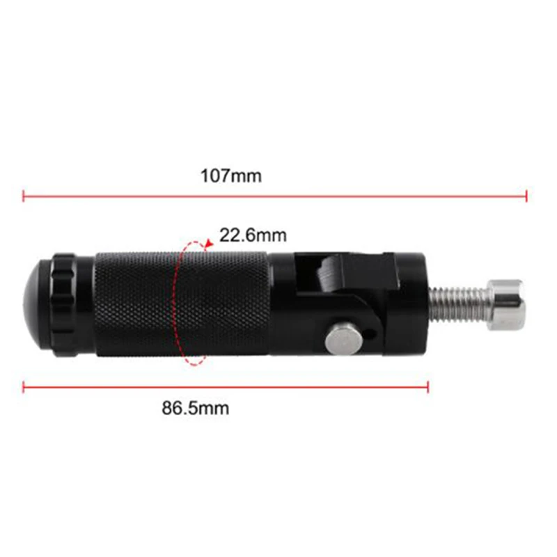 

Universal Motorcycle Pedals Are Round And Foldable Foot Pegs Footrests Rearsets Rear Set Footpegs Rest Pedals