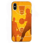 FunnyTechЧехол для Iphone X  XS l, чехол для спортивного баскетбольного поля