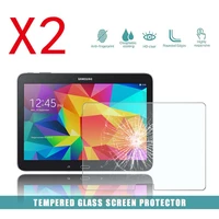 2pcs tablet tempered glass screen protector cover for samsung galaxy tab 4 10 1 t530t535t533t536 explosion proof screen