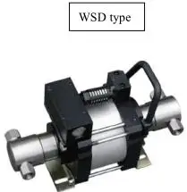 

300 Bar-600 Bar Output high pressure air water pump for testing