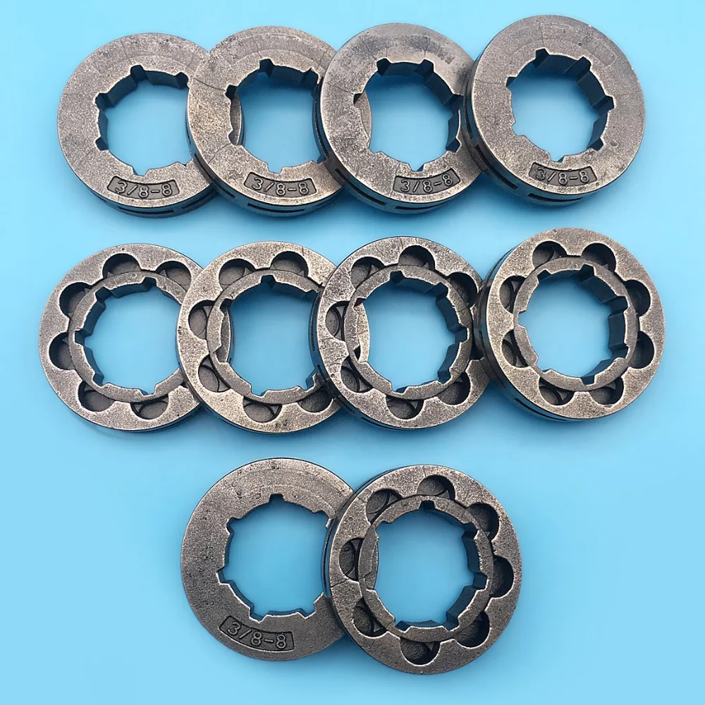Колесная Звездочка для бензопилы HUSQVARNA 3/8 362 365 371 372 385 390 394 395 2100 2101 3120 OEM 10 шт./лот