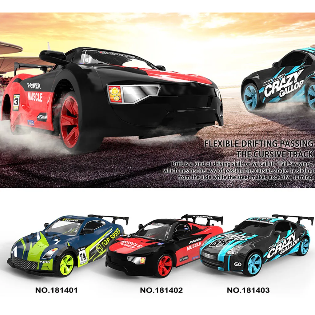 Высокоскоростной Дрифт автомобиль RC дрейфующий 1/14 2 4 ГГц 4WD 15 км/ч