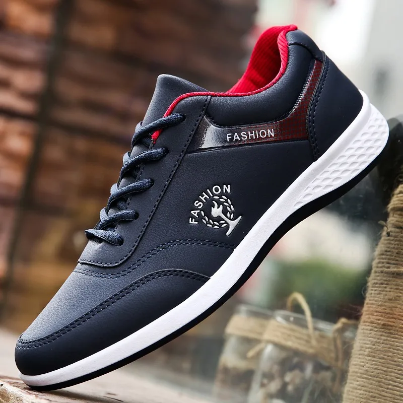 Мужские модные кроссовки весенне-осенние повседневные лоферы обувь для