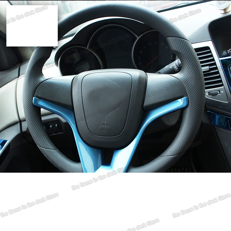 Автомобильная панель на руль Lsrtw2017 из АБС-пластика с логотипом для Chevrolet Cruze 2009 2010
