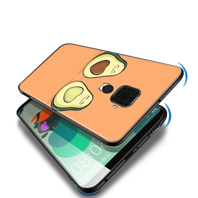 

Cute Cartoon Avocado Food For Huawei Y5 Y5P Y6 Y6S Y7P Y7A Y7 Y8S Y8P Y9S Y9A Y9 Lite PRO 2017 2018 2019 2020 Phone Case