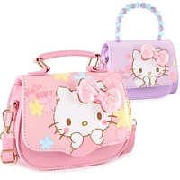15cmpcs kawaii sanrio plush hellow kittys plushie cute dolls princesas hand messenger bag plush toys for girls birthday gift