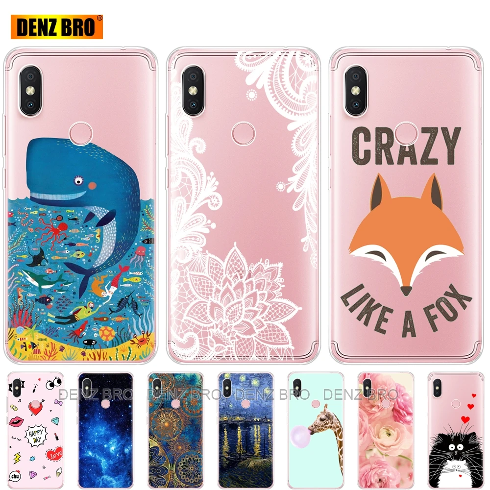 Силиконовый чехол для телефона Xiaomi Redmi S2 Y2 накладка бампер Hongmi с полной