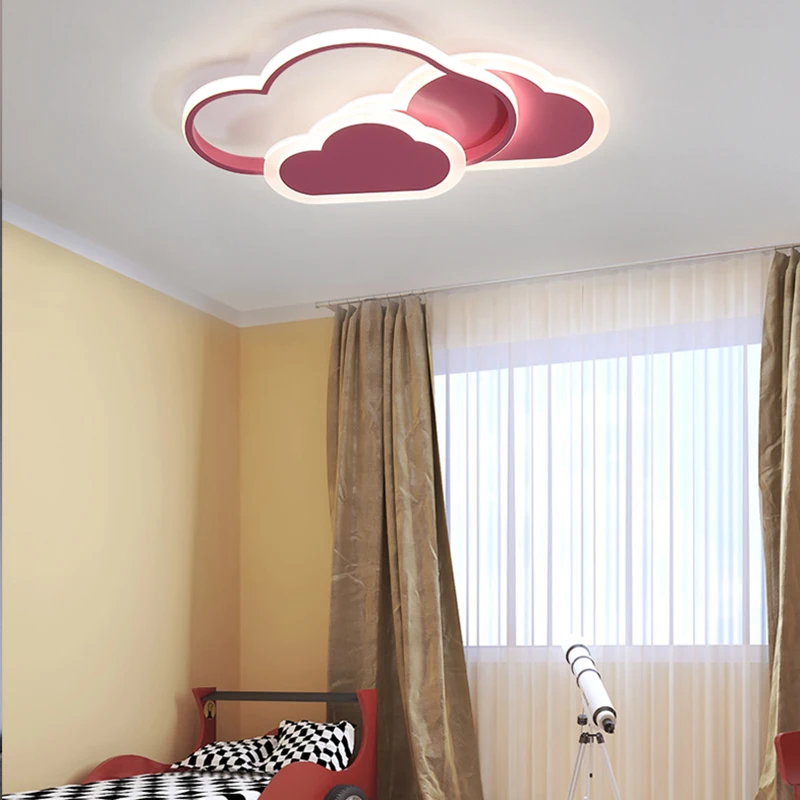 

Children's room lamp ceiling lamp , boy girl bedroom lamp ,Nordic girl's cloud room lightings, LED ceiling lights