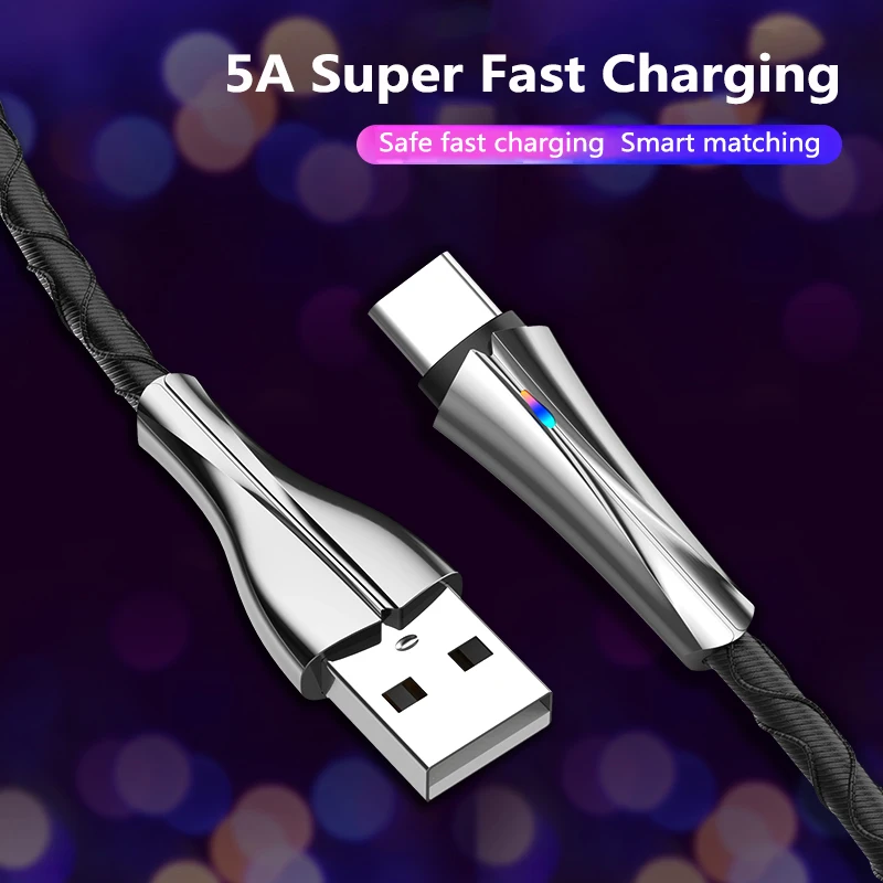 

Кабель Micro USB для быстрой зарядки, 5 А, для Xiaomi, Huawei, Android