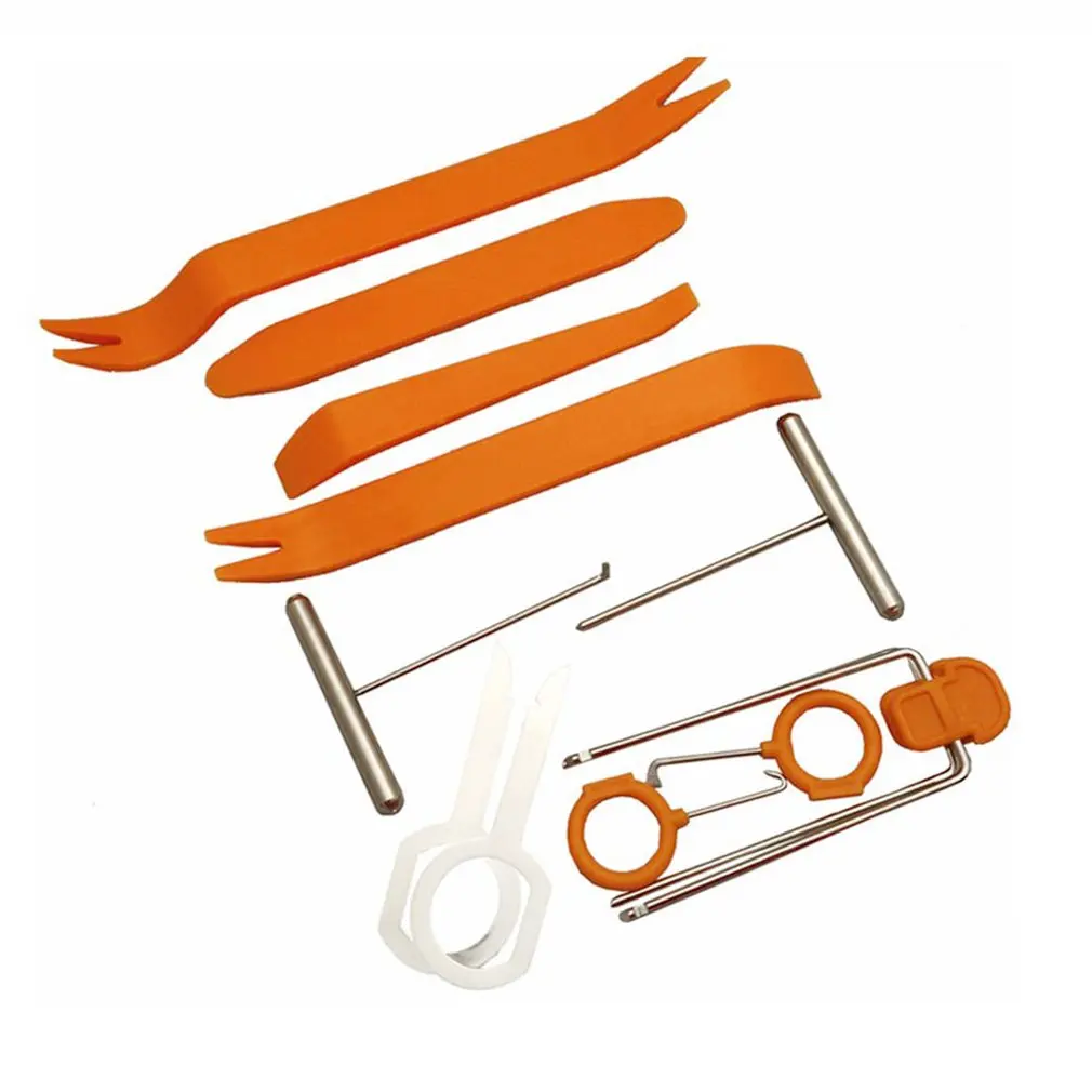 

Car Audio Disassembly tool Plastic Auto Panel Trim Dash Open Installer Removal Repairing Pry Tools Kit