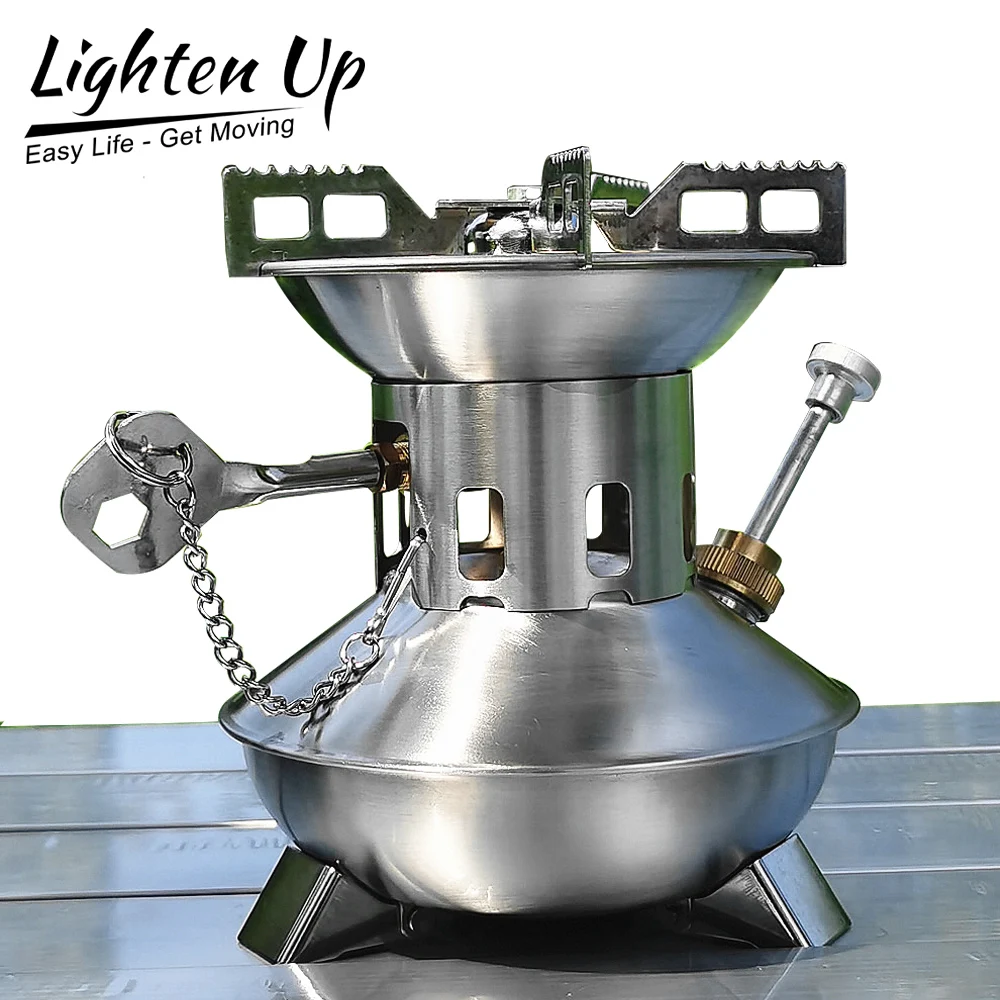 

Lighten Up Outdoor Camping Picnic Gas Stove, Gas Burner