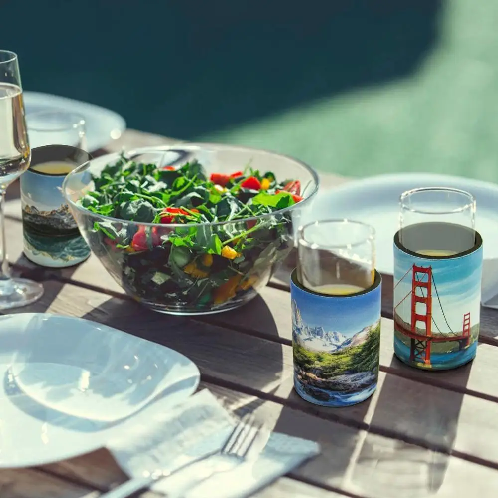 Простая многофункциональная изоляционная Неопреновая банка-холодильник для