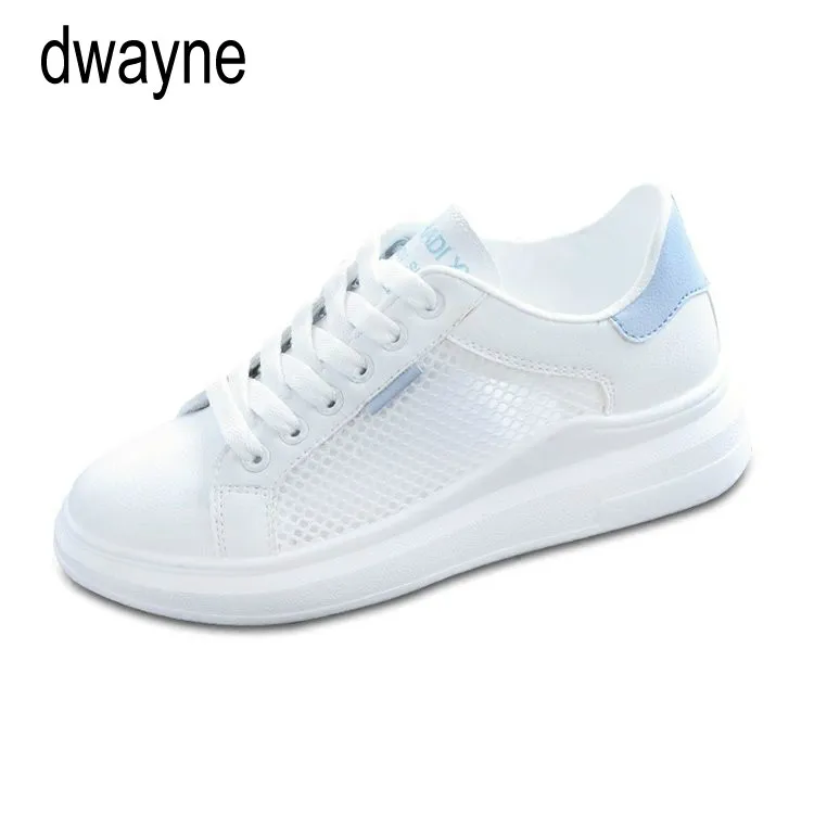 

Women Casual Shoes Summer Spring Women Shoes Fashion Embroidered Breathable Hollow Lace-Up Sneakers Women shoes 2019