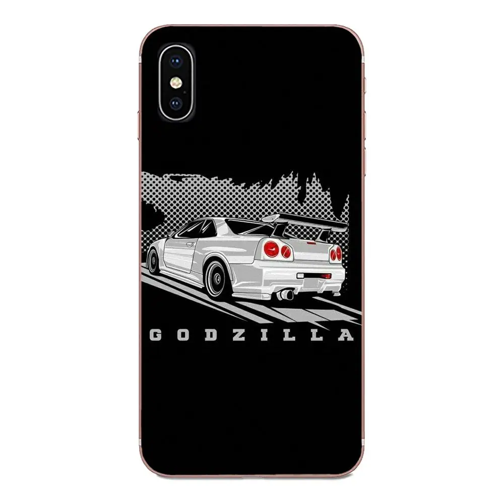 Спортивный автомобиль дрейф JDM мягкий резиновый чехол для телефона Xiaomi Redmi Note 2 3 3S