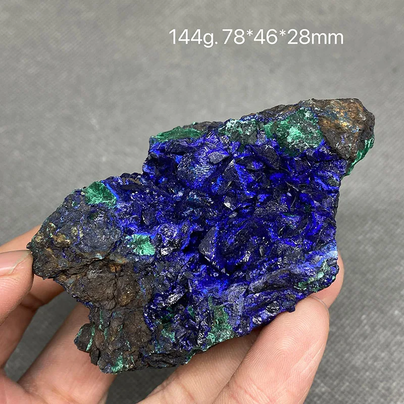 

100% Natural beautiful Azurite and Malachite symbiotic mineral specimen crystal Stones and crystals Healing crystal