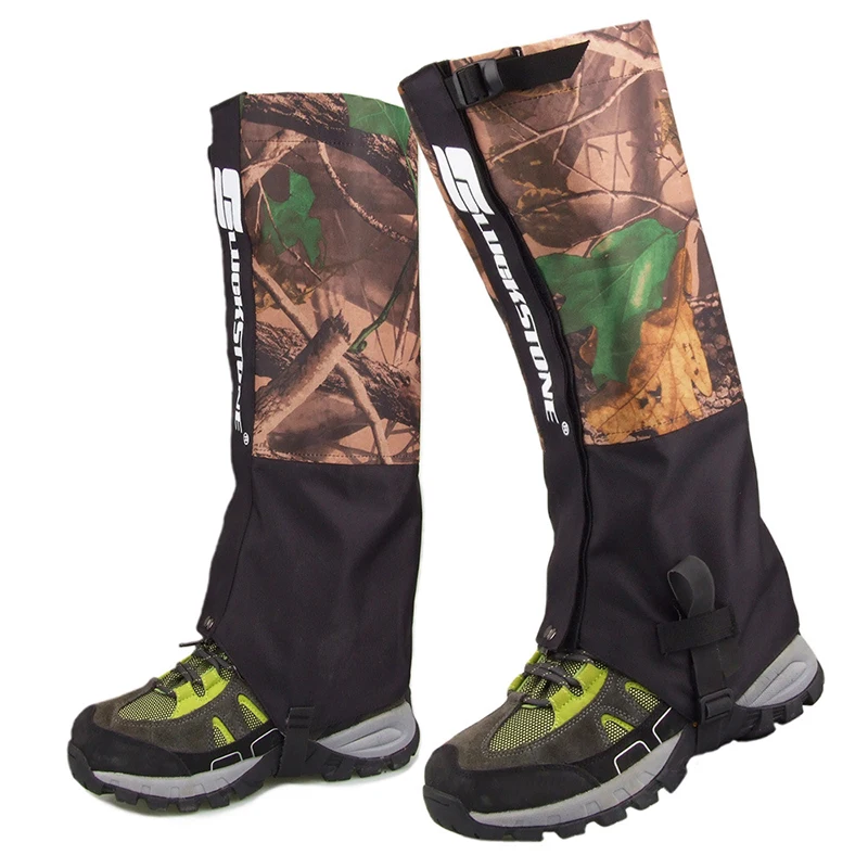 

Outdoor Mountaineering Waterproof Wear-Resistant Camouflage Snake Gaiters Camping Snake Bite Protection Leg Guard Boot