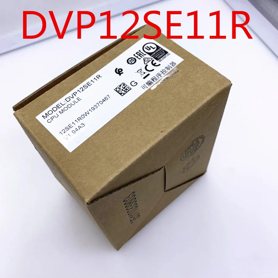 Оригинальный Полный новый SE серии PLC программируемый контроллер DVP12SE11R 8DI 4DO 3 COM Mini