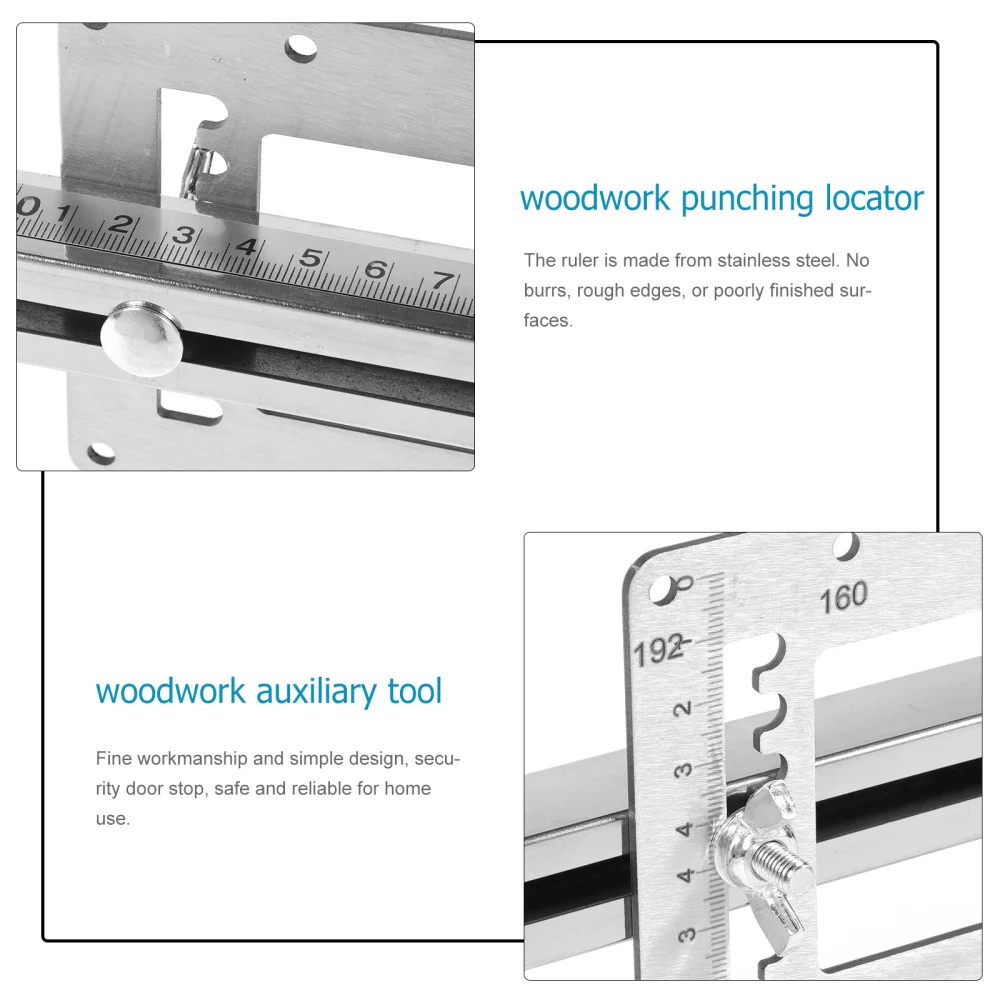 

Cabinet Handle Punching Locator Adjustable Woodwork Punching Assistant