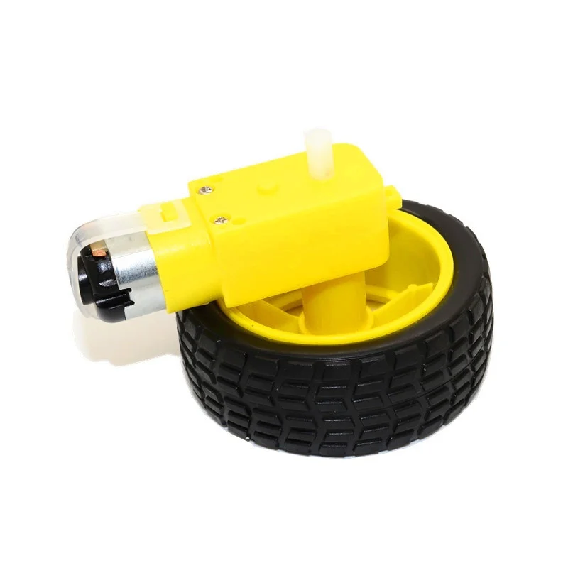 65 мм TT Мотор колесо для 2wd/4wd автомобиль шасси умный пластиковая шина RC Сильный