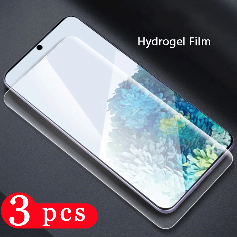 

3Pcs tempered glass for Samsung Galaxy S20 Ultra S10 lite 2020 S10e S9 S8 plus S7 edge protective phone screen protector film