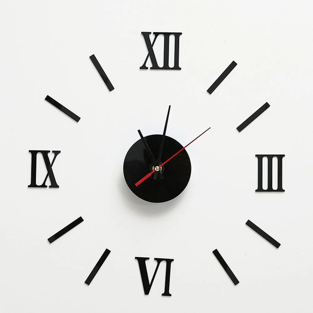 Современные бесшумные цифровые настенные часы с зеркальным эффектом 4 стиля | Дом