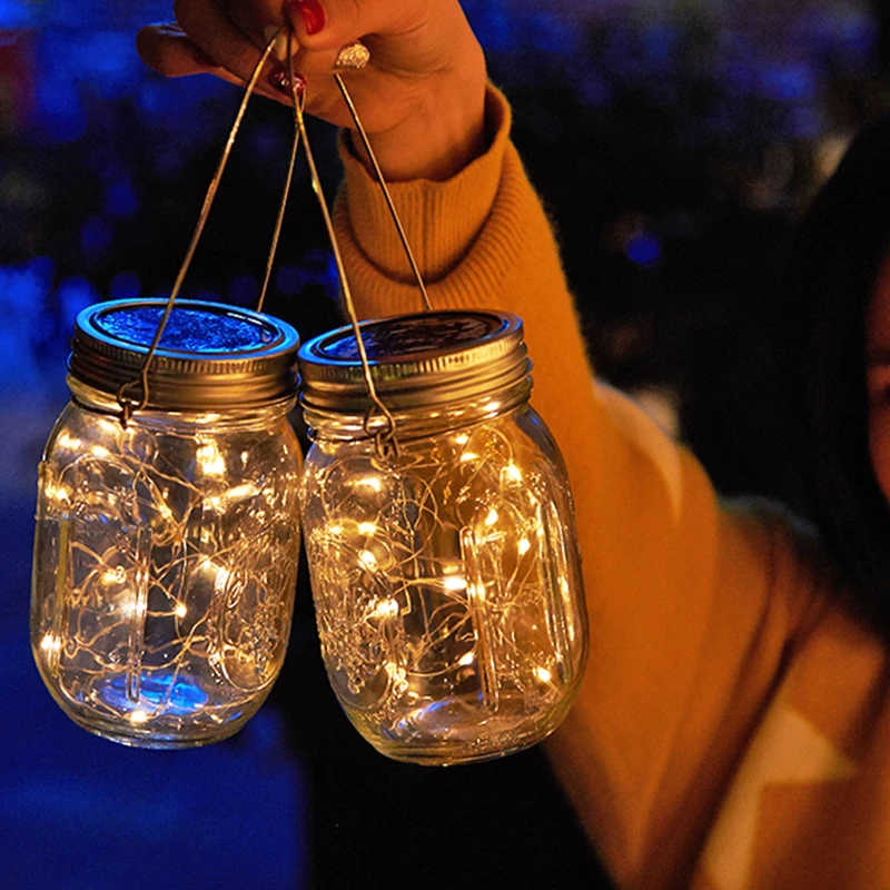 Темные светодиодные лампы для бутылок с 10/20 светодиодами рождественской свадьбы