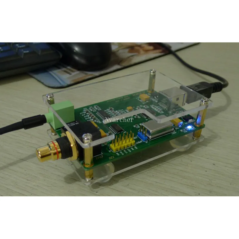 PCM2706 HIFI Sound Card цифровой интерфейс USB ES9023 выход декодера|Усилители мощности| |