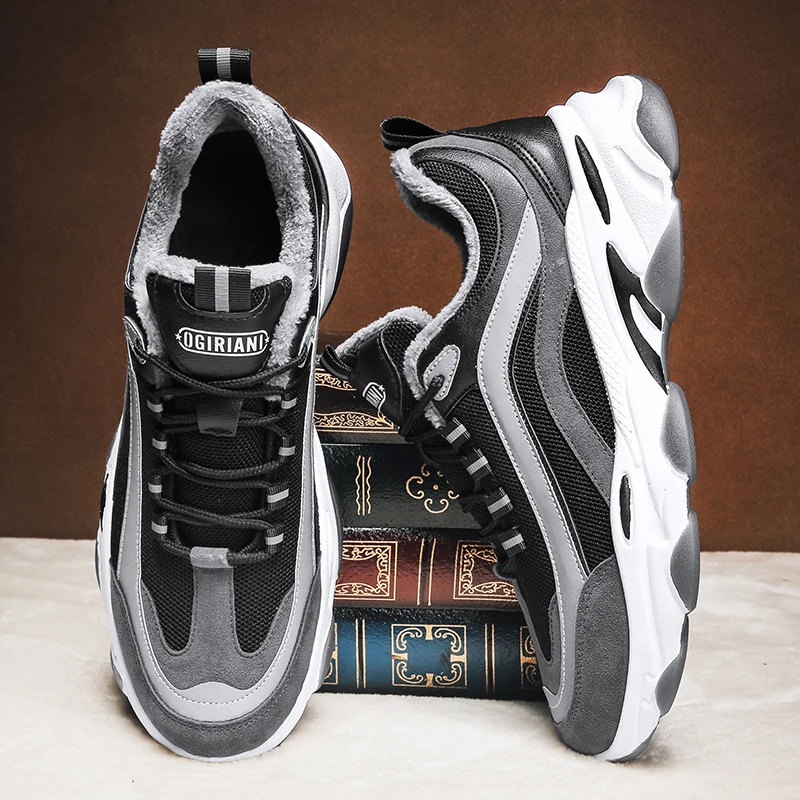 

CYYTL Top Quality Casual Winter Warm Sneakers Sports Fashion Shoes Running Outdoor Walking Breathable Lace Up Designer Footwear