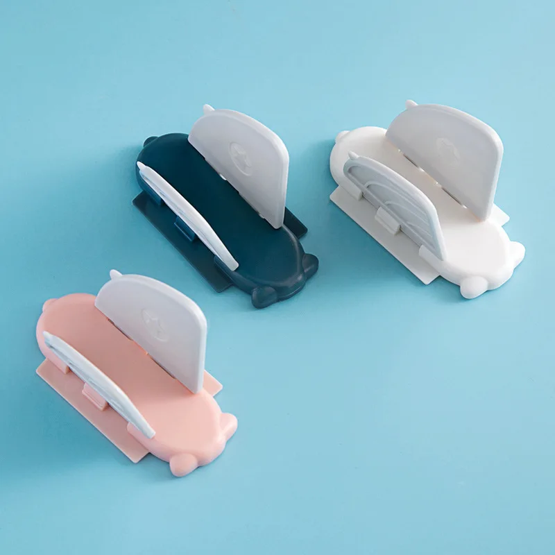 

1PC Drawer Safety Buckle Aircraft-shape Sliding Locks Multifunctional Baby Anti-pinch Security Lock Household Protective Tools