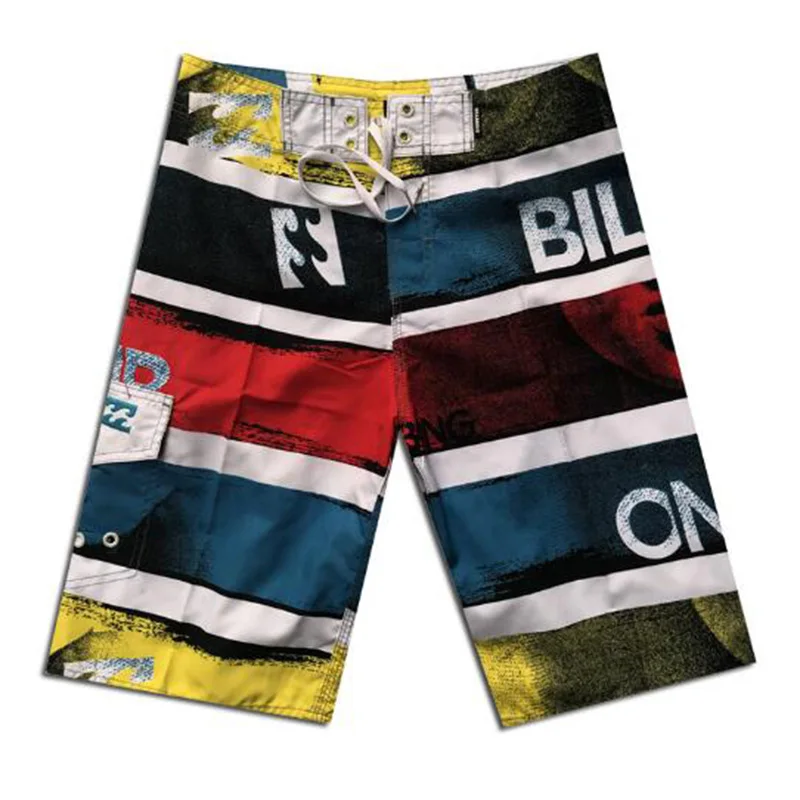 

Blus size Casual Shorts Mens boardshorts men BoardNew bermuda masculina Pants Beach wear Quick dry print swiming swimsuit tie