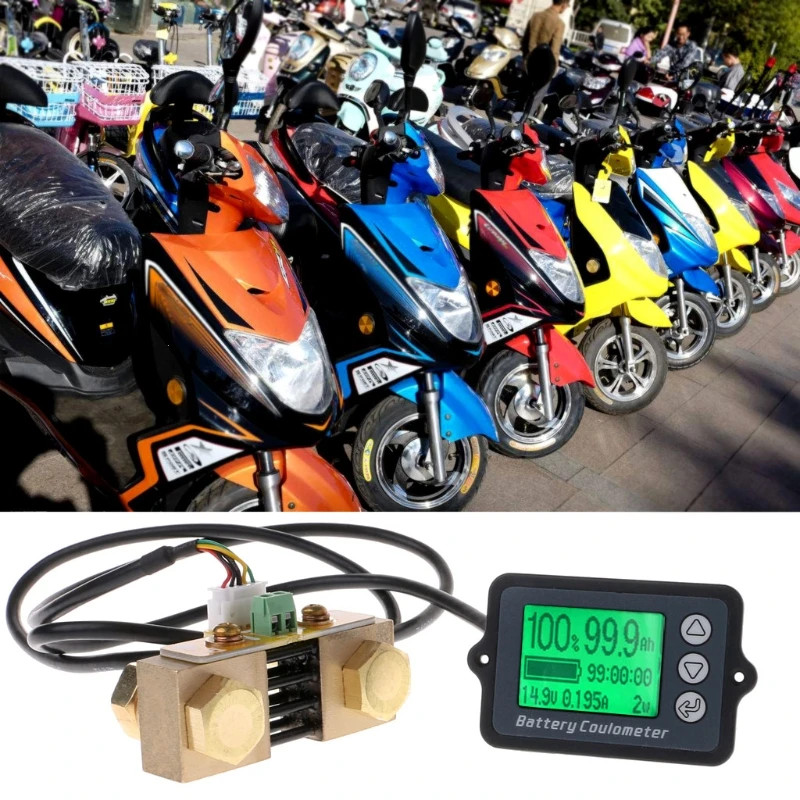 

80V 350A TK15 Precision Battery Tester for LiFePO Coulomb Counter LCD Coulometer P0RE