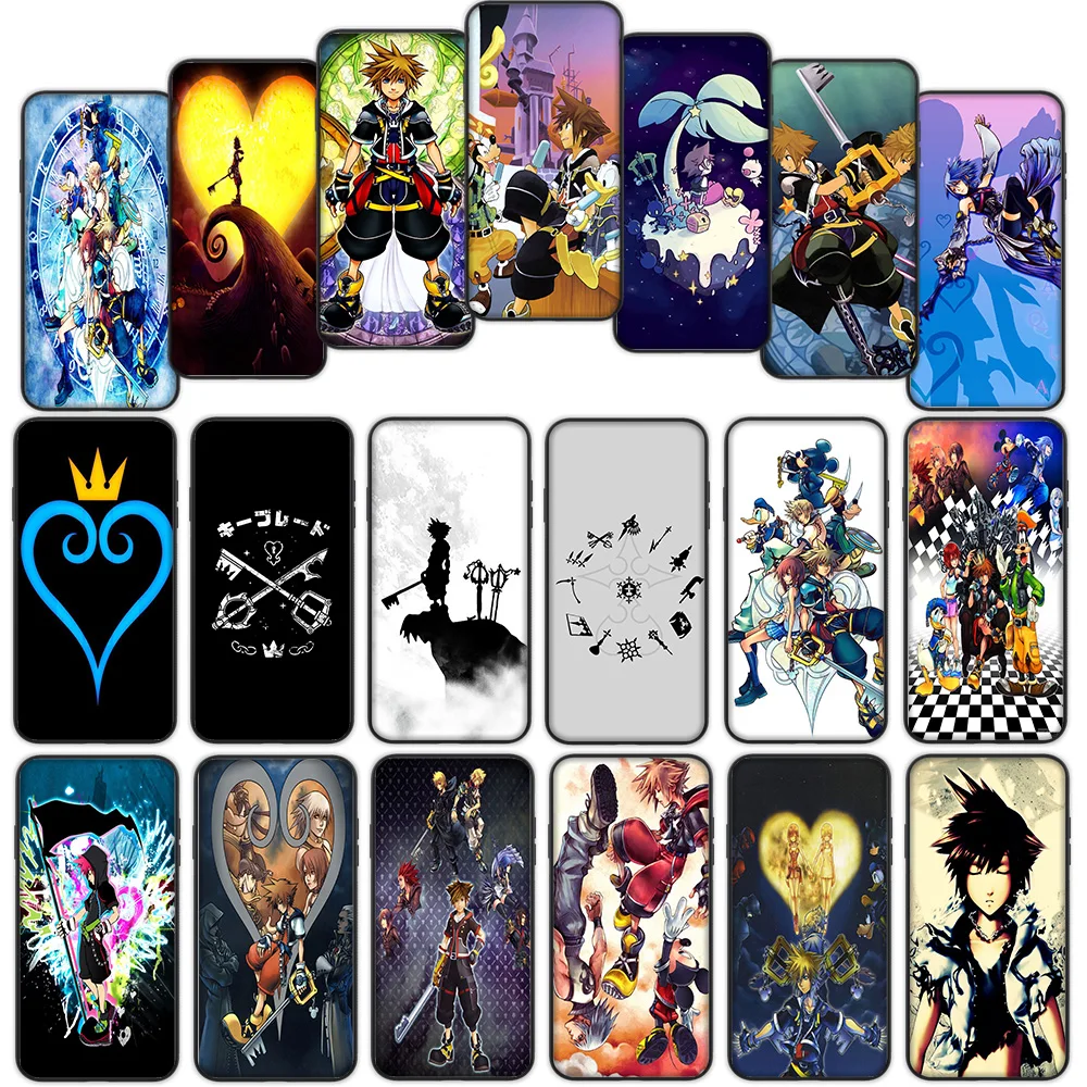 Мягкий чехол Kingdom Hearts с аниме для Xiaomi Mi Note 10 Ultra A1 A2 Lite A3 Pro Max Pocophone F1 | Мобильные