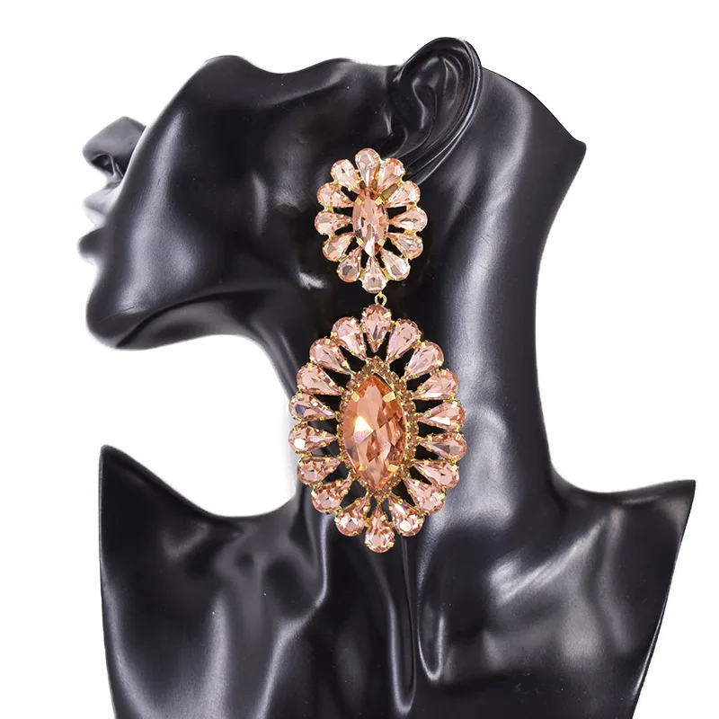 Женские Длинные вечерние серьги CuiEr ювелирные украшения для свадебного костюма 4