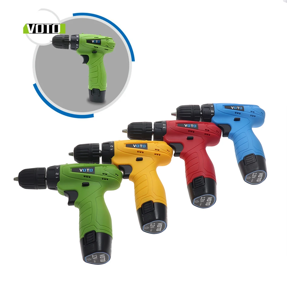 

12V Electric Screwdriver Rechargeable Lithium Battery Parafusadeira Furadeira Cordless Electric Drill DIY Power Tools
