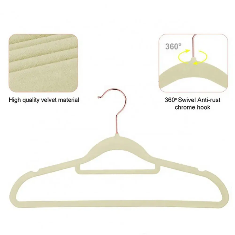 

10Pcs Clothes Hanger Eco-friendly Rust-proof Plastic Clothes Storage Holder Rack Clothing Pants Hanger Home Storage Organizer