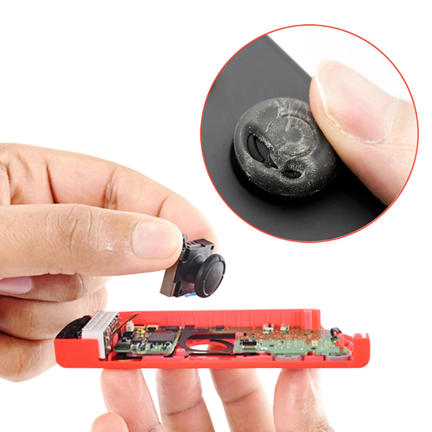 Bevigac 19/21pcs Профессиональная аналоговые 3D Joy Con контроллер джойстика Замена Ремонт