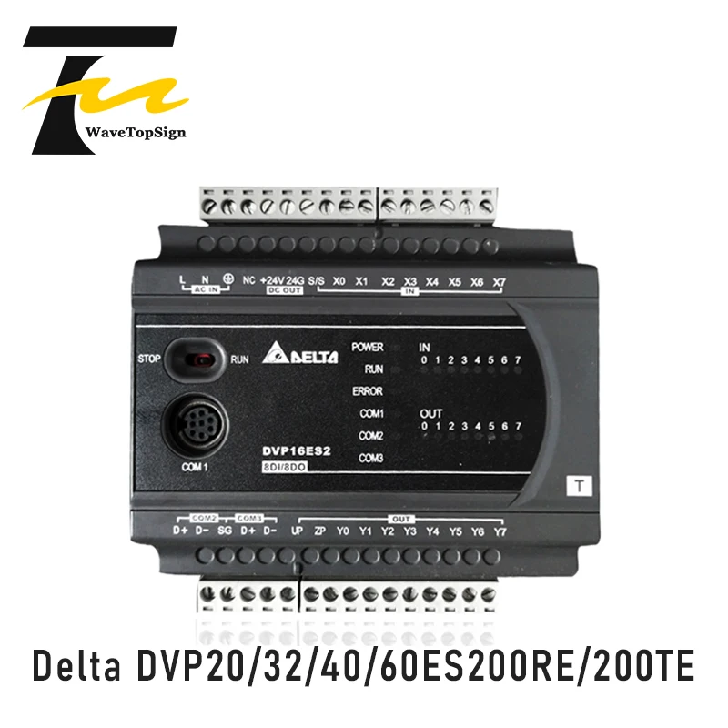 Delta PLC программируемый хост ES2 Ethernet DVP20ES200RE/DVP20ES200TE/DVP32E200TE/40ES200RE/60ES200RE/DVP40ES200TE |