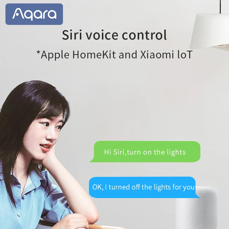 

Aqara Hub Smart Gateway M1S 2.4G WIFI ZigBee 3.0 RGB Night Light work with Apple Homekit and Mi Home