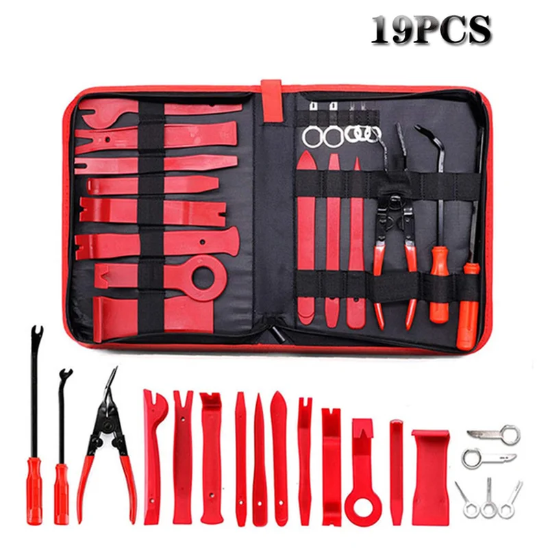 

Car Disassembly Hand Tool Kit Car Interior Pry Tool Kit Door Clip Trim Panel Dashboard Removal Tool Car Radio Installer Tools