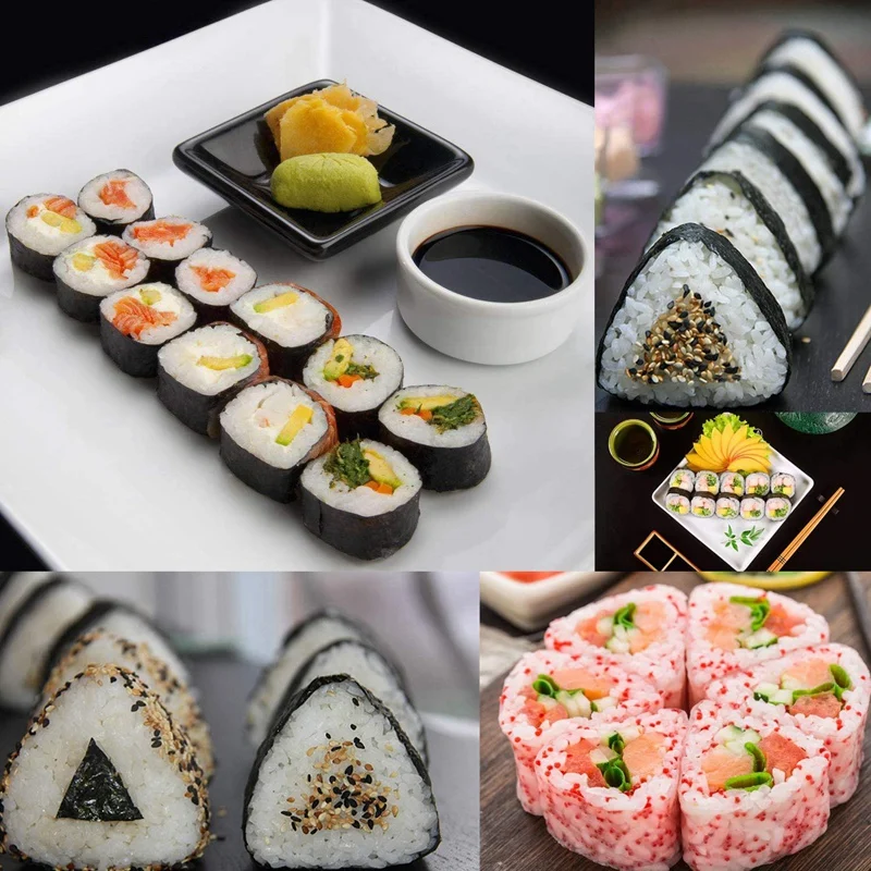 

11 Pcs DIY Sushi Making Kit Sushi Mold Kitchen Cooking Tools Sushi Maker DIY Sushi Rice Roller Mold