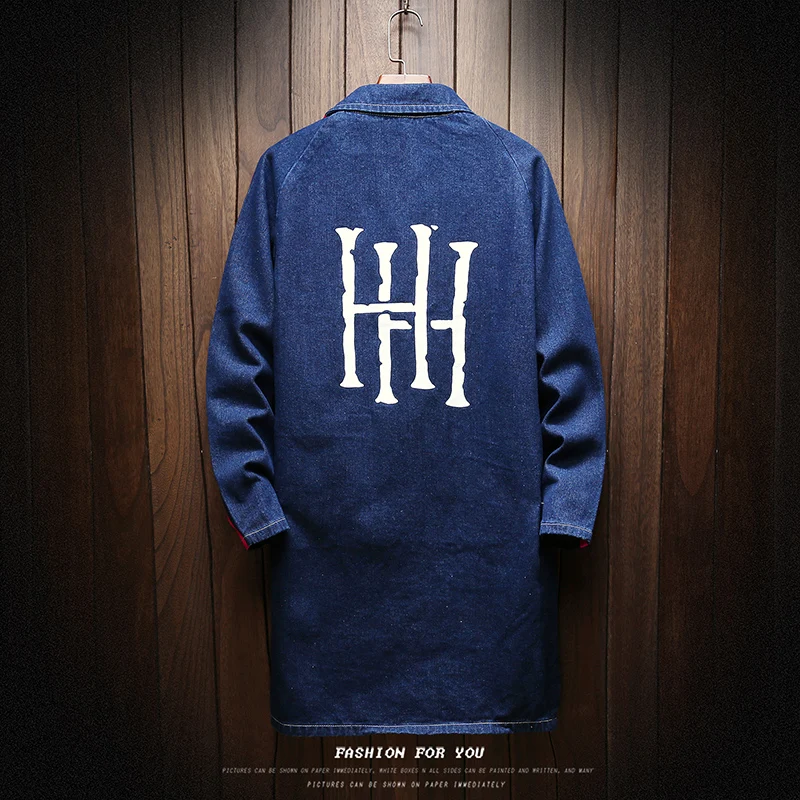 MOOWNUC Мужской Хлопковый тренч мужские повседневные куртки ветровка длинная