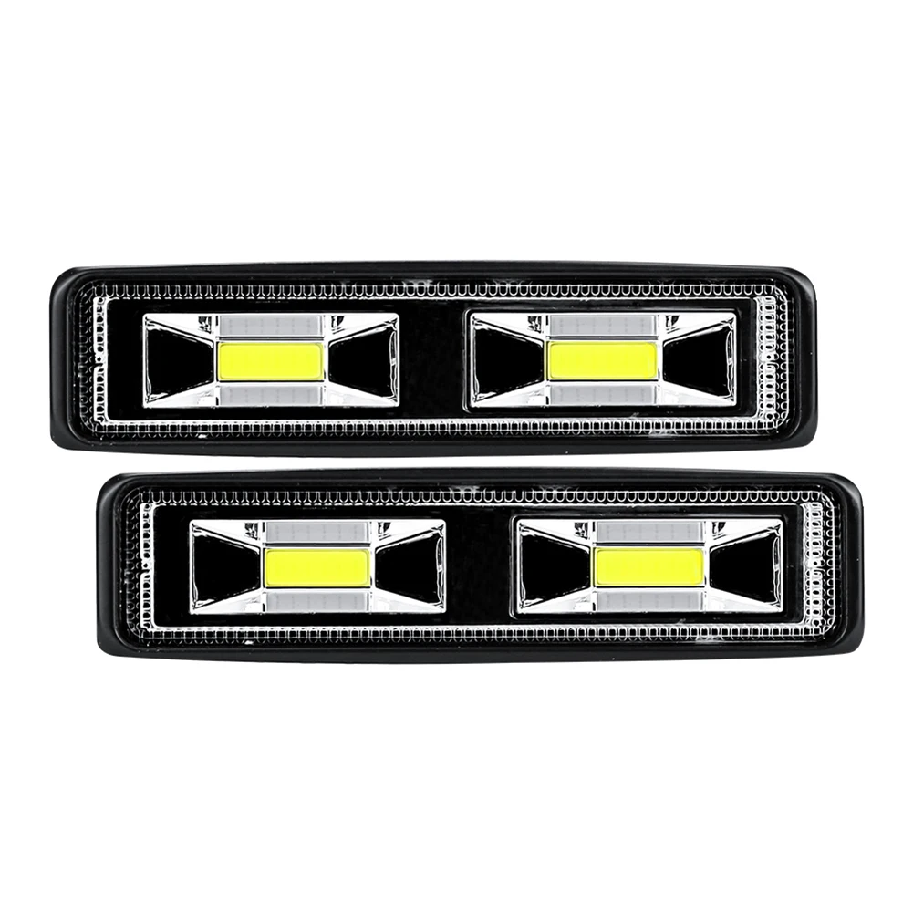 2 шт. Автомобильные светодиодные лампы 48 Вт 12 В 6500 К|Световая рейка/рабочее