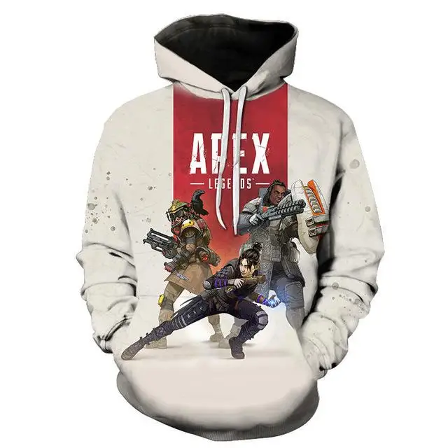Apex legend Мужская/Женская толстовка с 3D пуловером Мужская и Женская Повседневная Толстовка с капюшоном осенняя и зимняя модная повседневная куртка - Цвет: WNT-268
