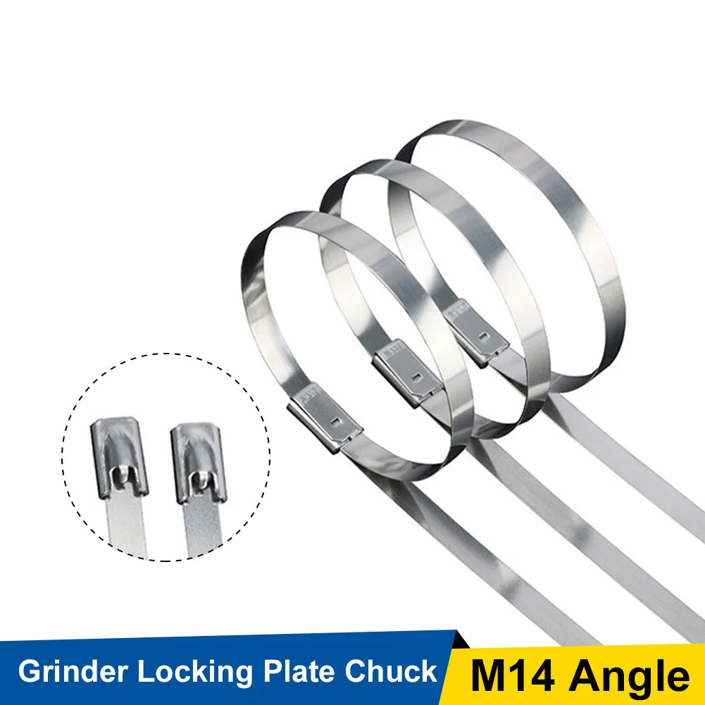 20 шт Нержавеющая сталь кабельные стяжки 8 мм * 250/500 самоблокирующимся кабель